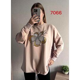 Светр жіночий 7066 beige р.50-56 "FSN" недорого оптом від прямого постачальника