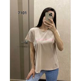 футболка жіноча 7101 beige р.46-52 "FSN" недорого оптом від прямого постачальника