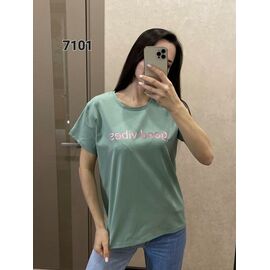 футболка жіноча 7101 mint р.46-52 "FSN" недорого оптом від прямого постачальника