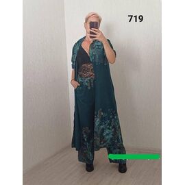 Фотография Костюм женский 719 green р.48-52 "FSN" недорого оптом от прямого поставщика