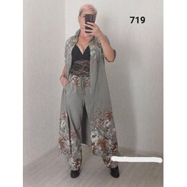 Фотография Костюм женский 719 grey р.48-52 "FSN" недорого оптом от прямого поставщика