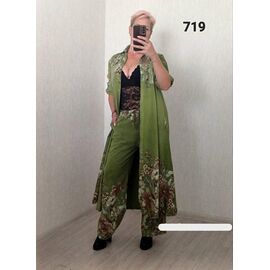 Фотография Костюм женский 719 l.green р.48-52 "FSN" недорого оптом от прямого поставщика