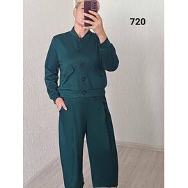 Фотография Костюм женский 720 d.green р.48-52 "FSN" недорого оптом от прямого поставщика