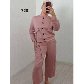 Фотография Костюм женский 720 powder р.48-52 "FSN" недорого оптом от прямого поставщика