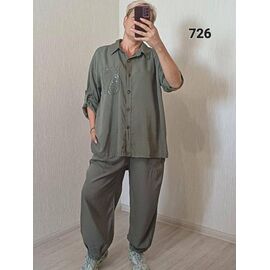 Фотография Костюм женский 726 khaki р.52-58 "FSN" недорого оптом от прямого поставщика