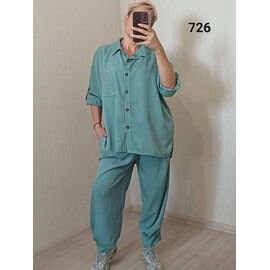 Фотография Костюм женский 726 mint р.52-58 "FSN" недорого оптом от прямого поставщика