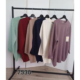 Светр жіночий 7530 l.beige р.52-56 "FSN" недорого оптом від прямого постачальника