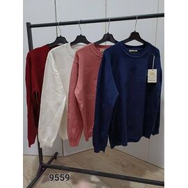 Светр жіночий 9559 navy р.46-50 "FSN" недорого оптом від прямого постачальника