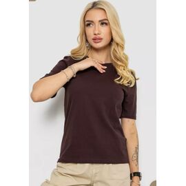 футболка жіноча 9 brown р.S-XL "VICTORY" недорого оптом від прямого постачальника