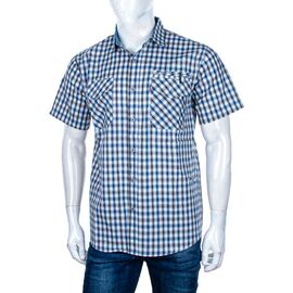 Фотография Рубашка мужская летняя A703-2 grey р.XL-5XL "Logaster" недорого оптом от прямого поставщика