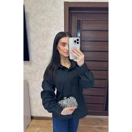 Сорочка жіноча 5 black р.42-50 "VALENTINA" недорого оптом від прямого постачальника