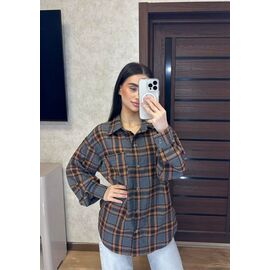 Сорочка жіноча 6 d.grey р.42-48 "VALENTINA" недорого оптом від прямого постачальника