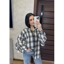 Сорочка жіноча 9 grey р.42-50 "VALENTINA" недорого оптом від прямого постачальника