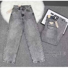 Джинси жіночі 6059 grey р.25-30 "Vindassion" недорого оптом від прямого постачальника