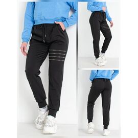Штани спортивні жіночі 9670-9 black р.2XL-6XL "Hoan" недорого оптом від прямого постачальника