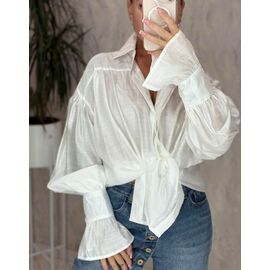 Сорочка жіноча LR1010 white р.44-46 "Lora" недорого оптом від прямого постачальника