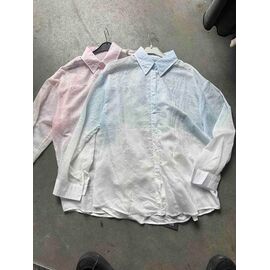 Сорочка жіноча LR1013 l.blue р.44-48 "Lora" недорого оптом від прямого постачальника