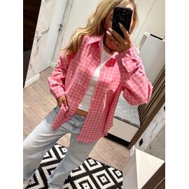 Сорочка жіноча LR1018 pink р.44-48 "Lora" недорого оптом від прямого постачальника