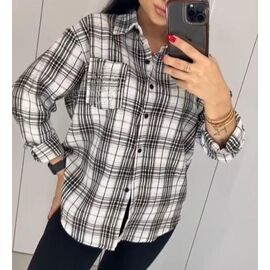 Сорочка жіноча LR1024 white р.44-48 "Lora" недорого оптом від прямого постачальника