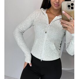 Кофта жіноча LR1049 grey р.42-48 "Lora" недорого оптом від прямого постачальника