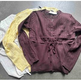 Кофта жіноча LR1056 brown р.42-48 "Lora" недорого оптом від прямого постачальника