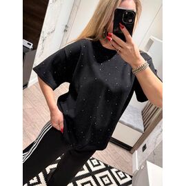 футболка жіноча LR1066 black р.one size "Lora" недорого оптом від прямого постачальника