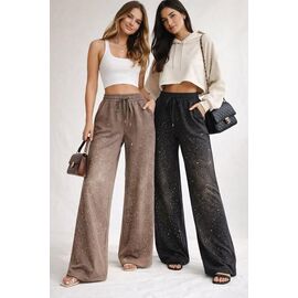 Жіночі штани LR1120 black р.M-XL "Lora" недорого оптом від прямого постачальника