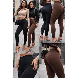 Лосини жіночі LR1126 black р.M-2XL "Lora" недорого оптом від прямого постачальника