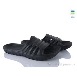 Фотография Шлепки мужские пляжные Лето DS П48 чорний (6 пар р.41-46) "Vladimir" недорого оптом от прямого поставщика
