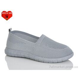 Фотография Слипоны женские тканевые Лето 227 (8 пар р.37-41) "Jiao Li Mei" недорого оптом от прямого поставщика