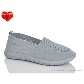 Фотография Слипоны женские тканевые Лето 228 (8 пар р.37-41) "Jiao Li Mei" недорого оптом от прямого поставщика