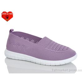 Фотография Слипоны женские тканевые Лето 228-7 (8 пар р.37-41) "Jiao Li Mei" недорого оптом от прямого поставщика