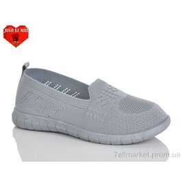Фотография Слипоны женские тканевые Лето 225 (8 пар р.37-41) "Jiao Li Mei" недорого оптом от прямого поставщика