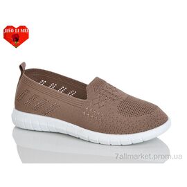 Фотография Слипоны женские тканевые Лето 225-7 (8 пар р.37-41) "Jiao Li Mei" недорого оптом от прямого поставщика