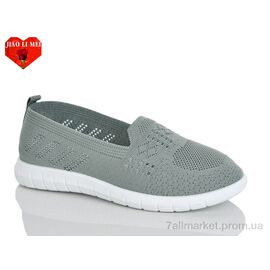 Фотография Слипоны женские тканевые Лето 225-8 (8 пар р.37-41) "Jiao Li Mei" недорого оптом от прямого поставщика