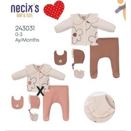 Костюм дитячий на дівчинку 213031 beige р.0-0.3 "Meloria" недорого оптом від прямого постачальника