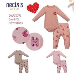 Костюм дитячий на хлопчика 243075 pink р.0.3-1 "Meloria" недорого оптом від прямого постачальника