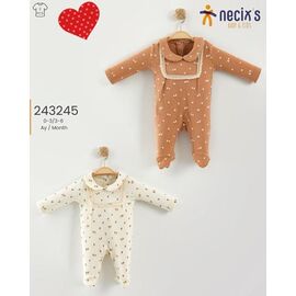 Комбінезон дитячий на дівчинку 243245 brown р.0-0.6 "Meloria" недорого оптом від прямого постачальника