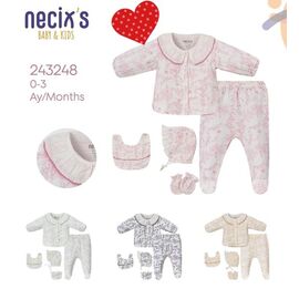 Костюм дитячий на дівчинку 243248 pink р.0-0.3 "Meloria" недорого оптом від прямого постачальника