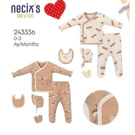 Фотография Костюм детский на девочку 243336 beige р.0-0.3 "Meloria" недорого оптом от прямого поставщика