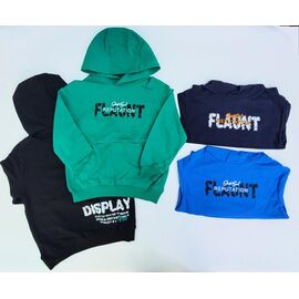 Фотография Худи детский на мальчика 24458 l.blue р.6-14 "Meloria" недорого оптом от прямого поставщика