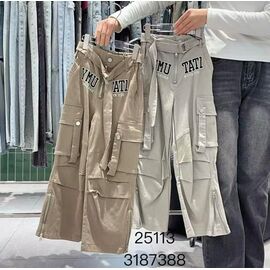 Фотография Штаны детские на девочку 25113 beige р.130-170 "Meloria" недорого оптом от прямого поставщика