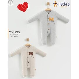 Фотография Комбинезон детский унисекс 253235 beige р.0.3-1 "Meloria" недорого оптом от прямого поставщика