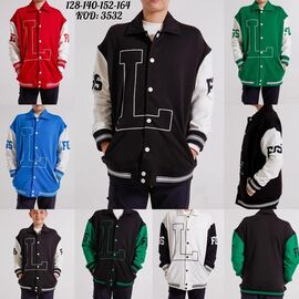 Фотография Кофта детская на мальчика 3532 black-green р.128-164 "Meloria" недорого оптом от прямого поставщика