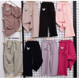 Фотография Штаны детские на девочку 447 crimson р.3-7 "Meloria" недорого оптом от прямого поставщика