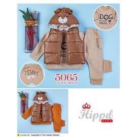 Фотография Костюм детский на мальчика 5065 beige р.0.6-1.6 "Meloria" недорого оптом от прямого поставщика