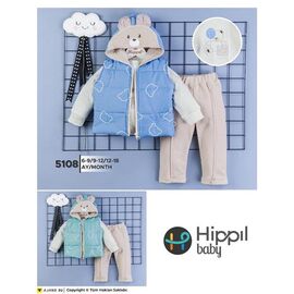 Фотография Костюм детский на мальчика 5108 l.blue р.0.6-1.6 "Meloria" недорого оптом от прямого поставщика