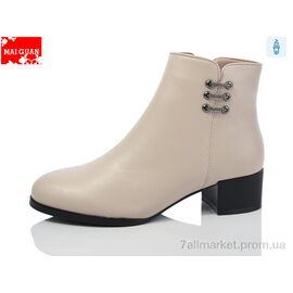 Фотография Ботинки женские стильные Весна/осень 72-5 (8 пар р.36-41) "Maiguan" недорого оптом от прямого поставщика