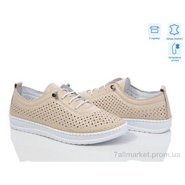 Фотография Кроссовки женские модные Лето 102-3 beige (8 пар р.37-41) "Mona Lisa" недорого оптом от прямого поставщика