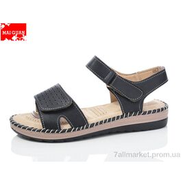 Фотография Босоножки женские летние Лето 985-1 (8 пар р.37-42) "Maiguan" недорого оптом от прямого поставщика